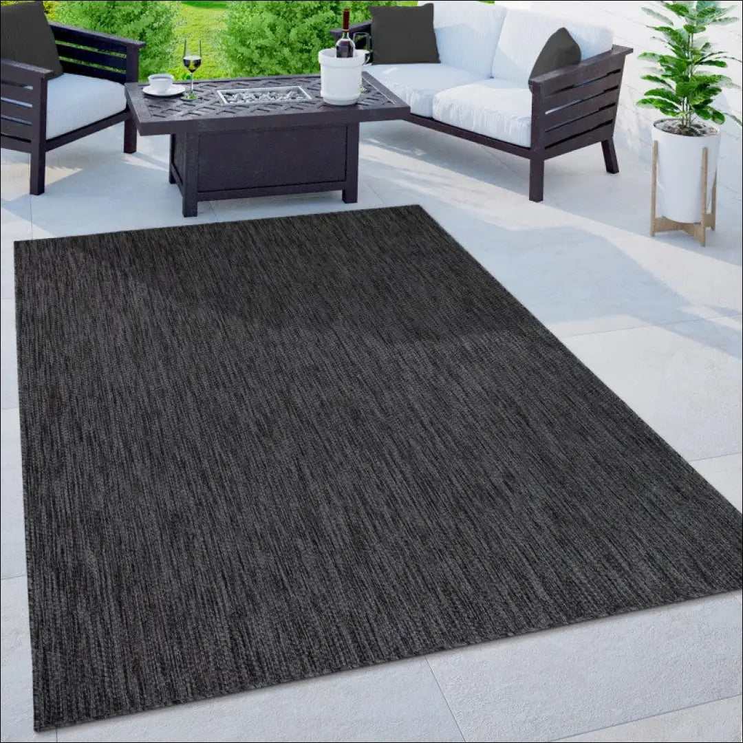 Kilimas NI5914 - 100-200, 25-50, 50-100, __label:Pristatymas 5-14 d.d., color-Anthracite Kilimai Outdoor Rug Garden
