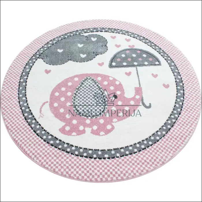 Kilimas RU036 - €67 Save 55% 50-100, __label:Pristatymas 1-2 d.d., apvalus, color-kremas, color-pilka Kilimai | Namų