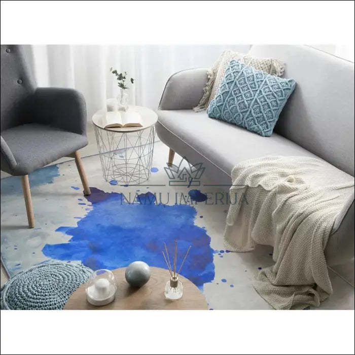 Kilimas RU097 - €66 Save 55% 50-100, __label:Pristatymas 1-2 d.d., color-melyna, kilimai, material-poliesteris Kilimai