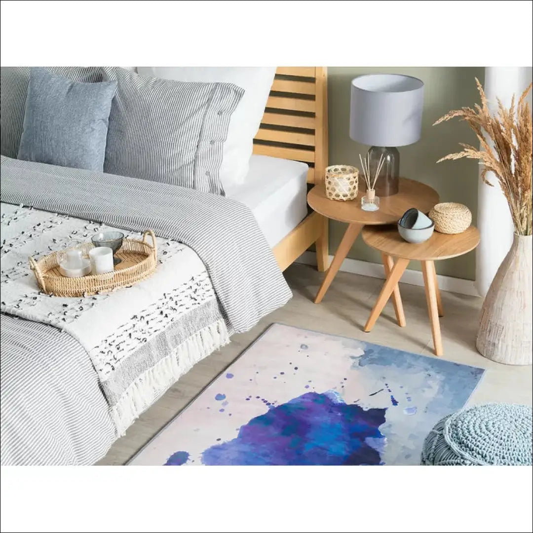 Kilimas RU097 - €66 Save 55% 50-100, __label:Pristatymas 1-2 d.d., color-melyna, kilimai, material-poliesteris Kilimai