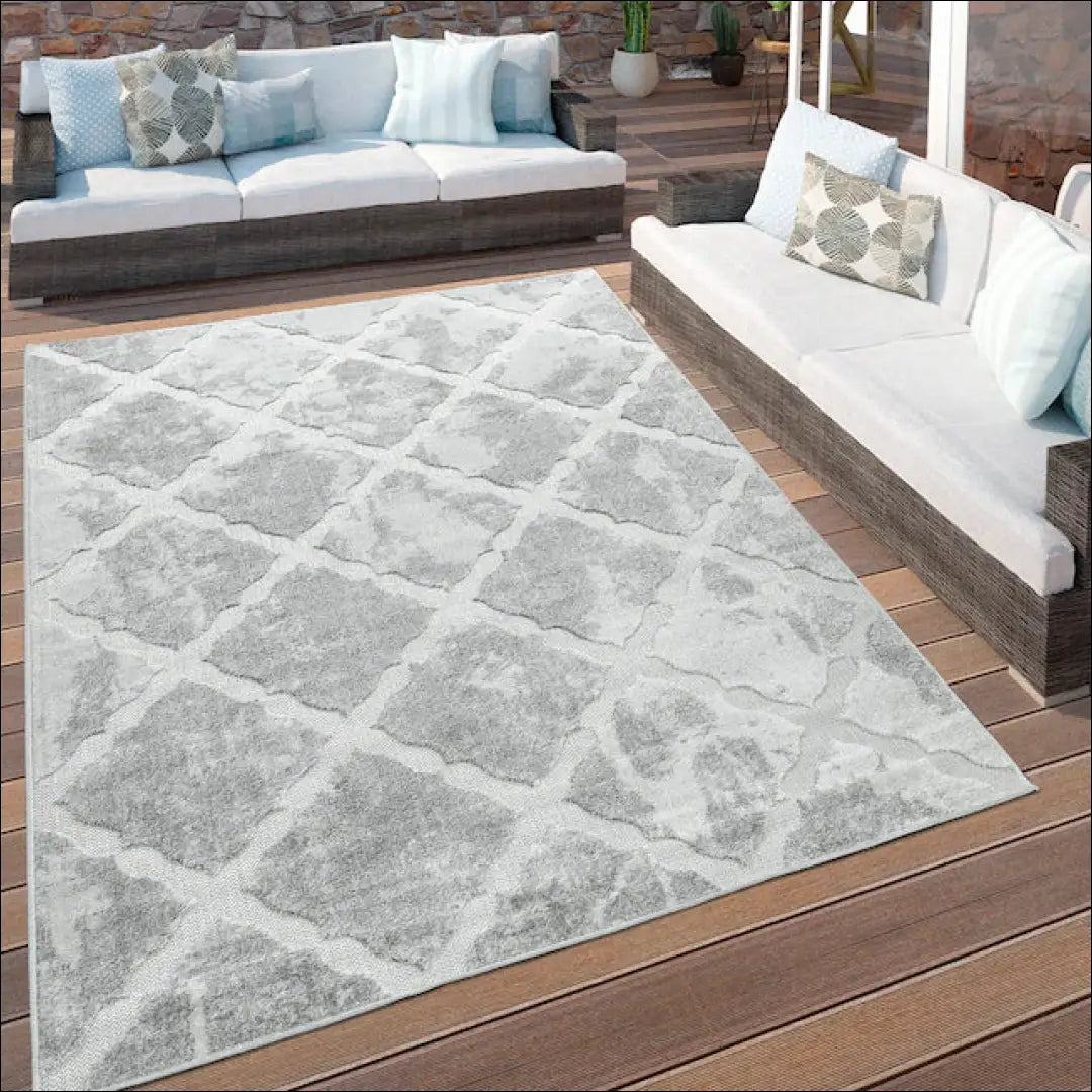 Kilimas RU1053 - €84 50-100, __label:Pristatymas 1-2 d.d., color-pilka, kilimai, lauko 120 cm x 170 / Pilka