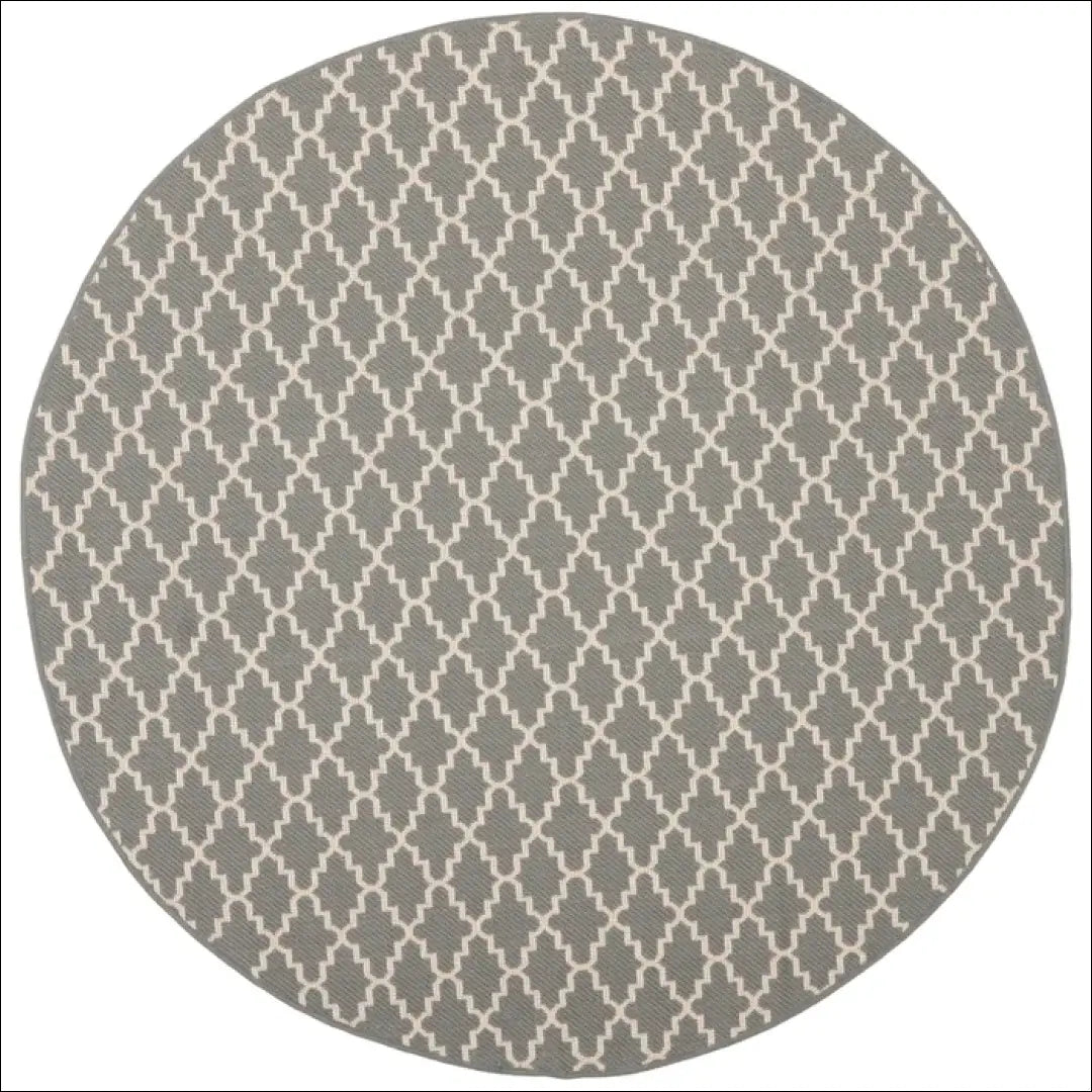 Kilimas RU1089 - €76 Save 50% 50-100, __label:Pristatymas 1-2 d.d., apvalus, color-pilka, Dydis-160-cm-skersmuo 160 cm