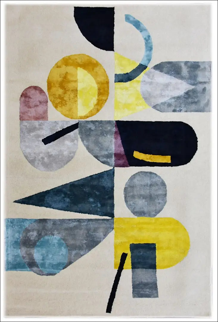 Kilimas RU1101 - €129 Save 50% 100-200, __label:Pristatymas 1-2 d.d., color-kremas, color-marga, color-margas 140 cm x