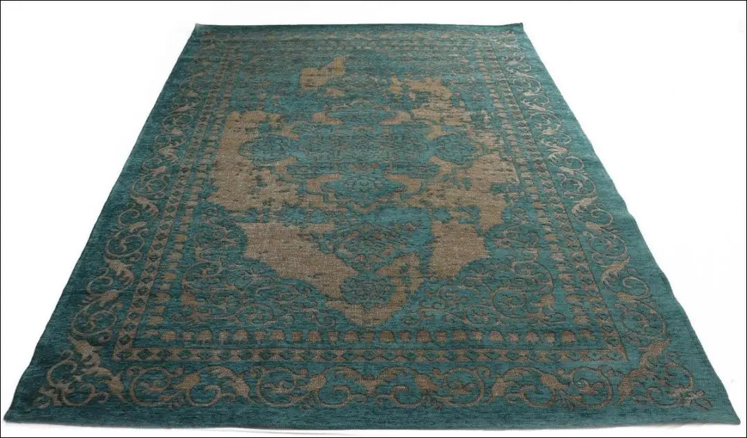 Kilimas RU1107 - €53 Save 50% 50-100, __label:Pristatymas 1-2 d.d., color-turkis, kilimai, material-akrilas 135 cm x