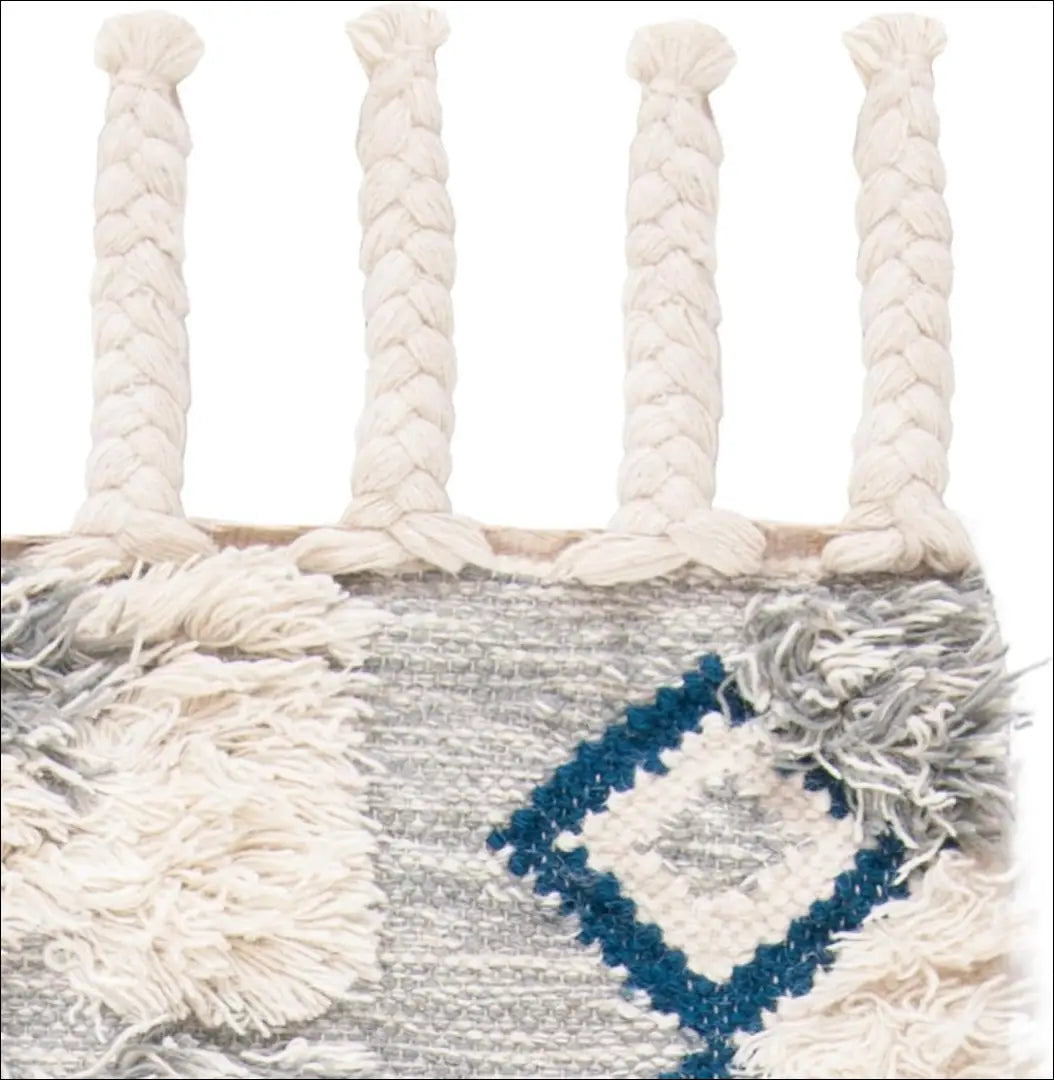 Kilimas RU1110 - €99 Save 50% 50-100, __label:Pristatymas 1-2 d.d., color-kremas, color-melyna, color-pilka 150 cm x