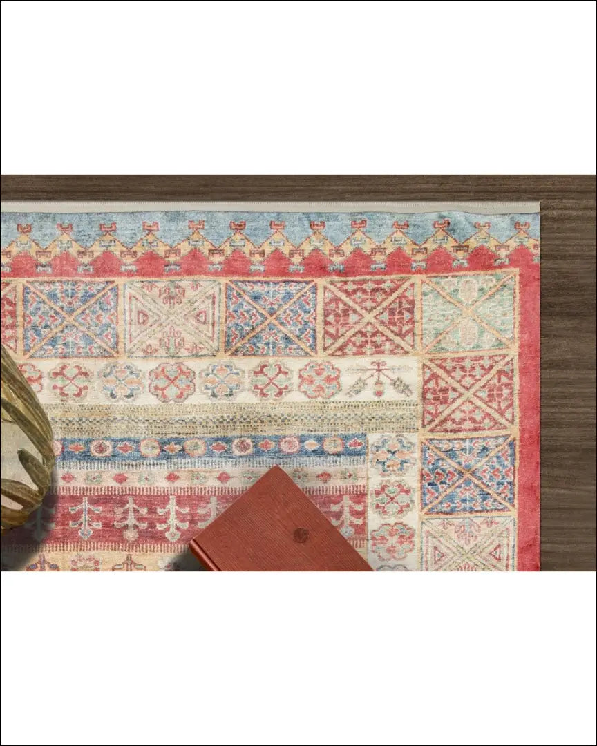 Kilimas RU1117 - €93 Save 50% 50-100, __label:Pristatymas 1-2 d.d., color-marga, color-margas, color-raudona 120 cm x