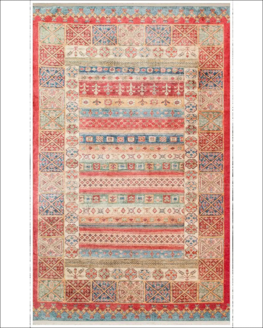 Kilimas RU1117 - €93 Save 50% 50-100, __label:Pristatymas 1-2 d.d., color-marga, color-margas, color-raudona 120 cm x