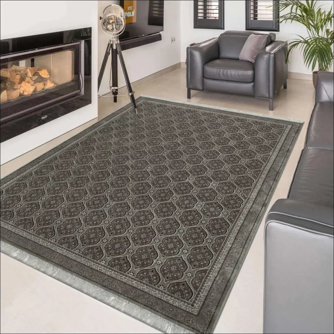 Kilimas RU1119 - €76 Save 50% 50-100, __label:Pristatymas 1-2 d.d., color-pilka, kilimai, material-poliesteris 200 cm x