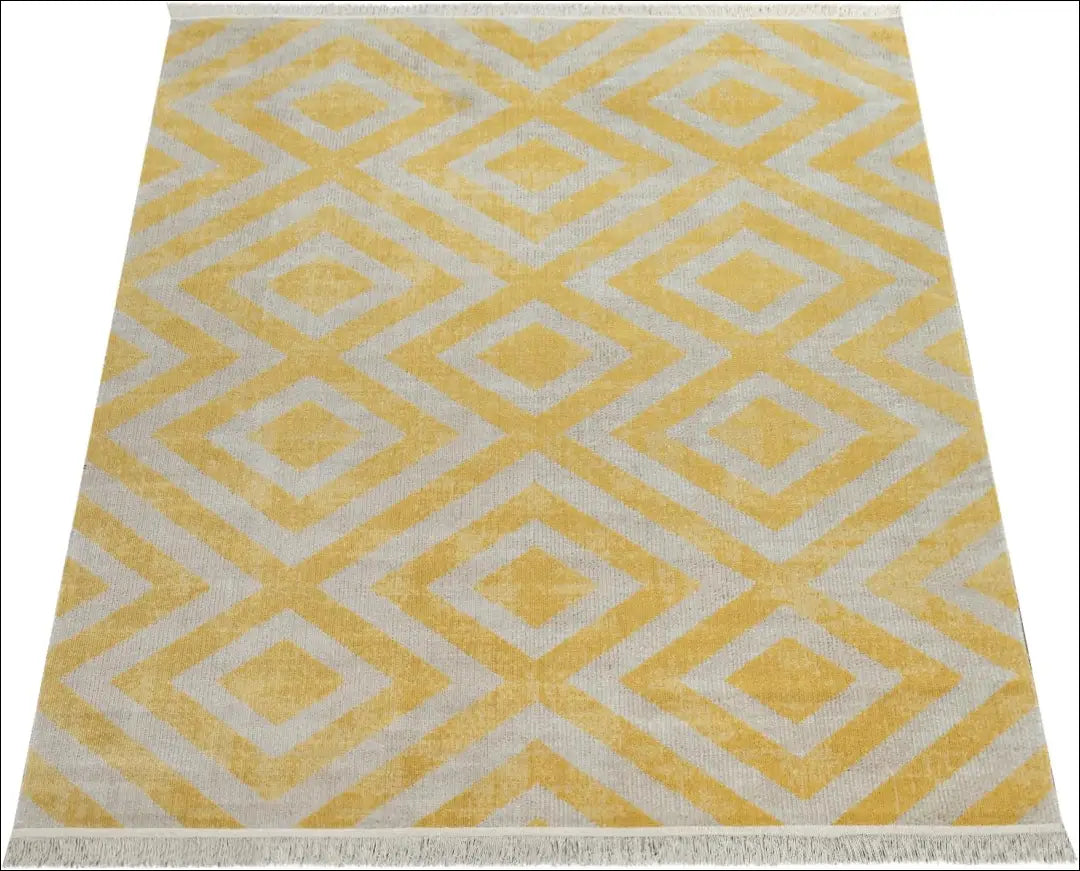 Kilimas RU1172 - €90 Save 50% 50-100, __label:Pristatymas 1-2 d.d., color-geltona, kilimai, lauko 200 cm x 280