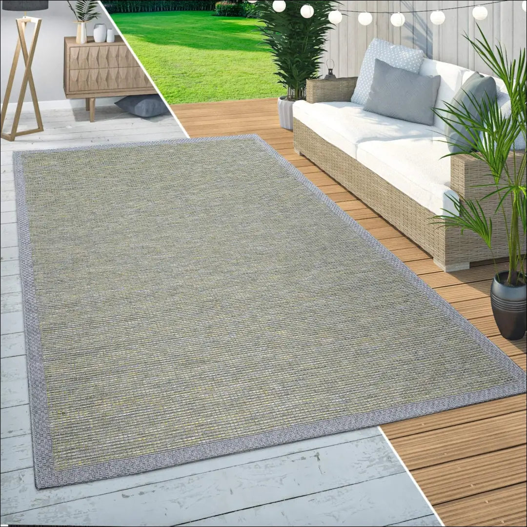 Kilimas RU1226 - €42 Save 50% 25-50, __label:Pristatymas 1-2 d.d., color-pilka, color-zalia, kilimai 120 cm x 160