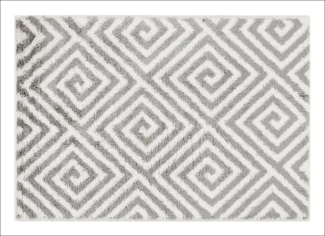 Kilimas RU1302 - €65 Save 50% 50-100, __label:Pristatymas 1-2 d.d., color-balta, color-pilka, Dydis-140-x-200-cm 140 cm