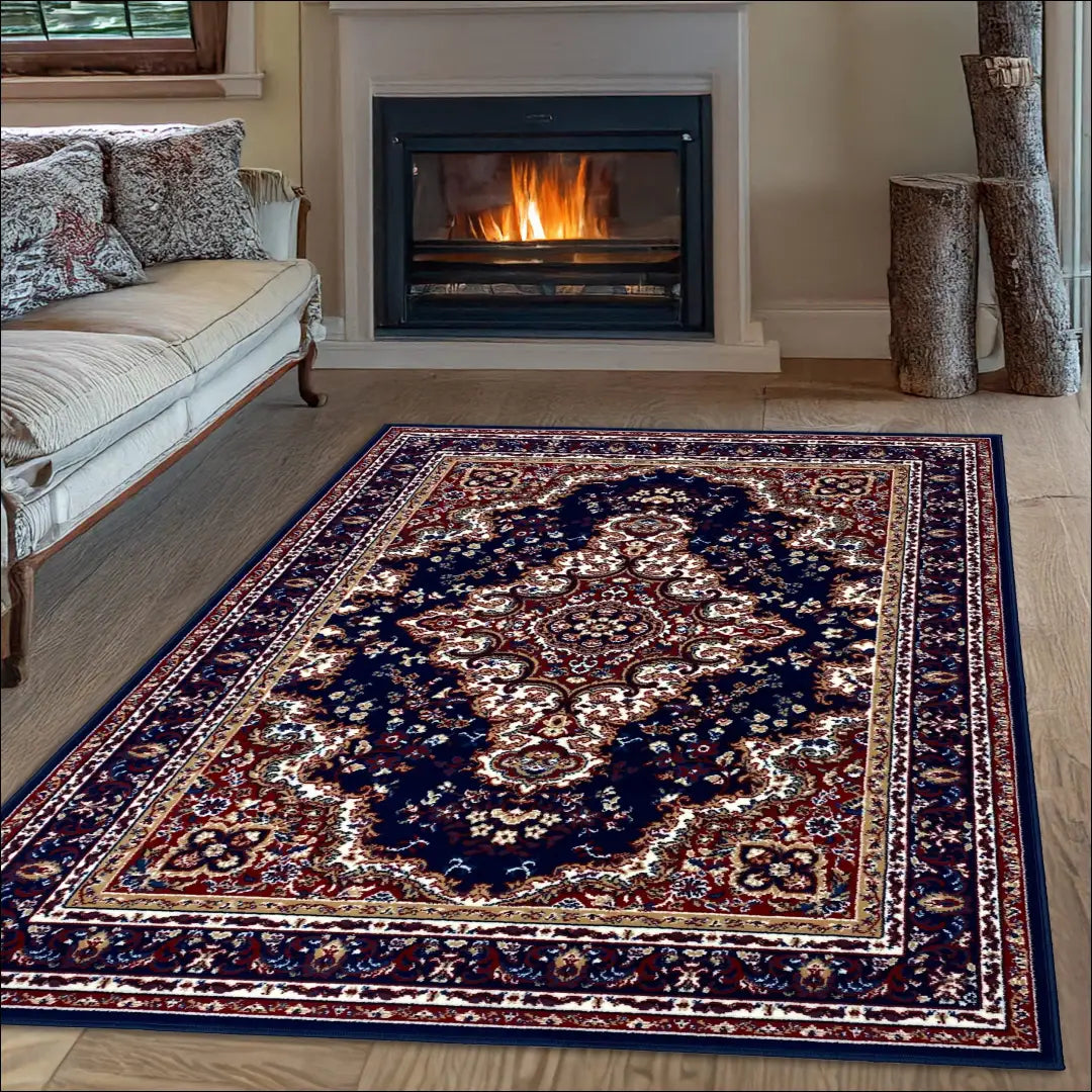 Kilimas RU1312 - €195 Save 50% 100-200, __label:Pristatymas 1-2 d.d., color-marga, color-margas, color-melyna 240 cm x