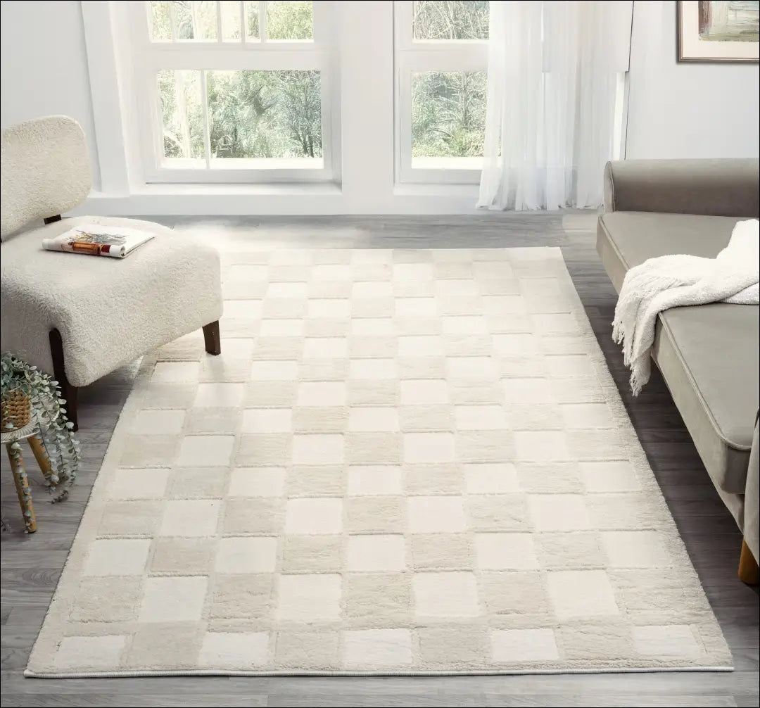 Kilimas RU1332 - €230 Save 50% __label:Pristatymas 1-2 d.d., color-kremas, kilimai, material-poliesteris,