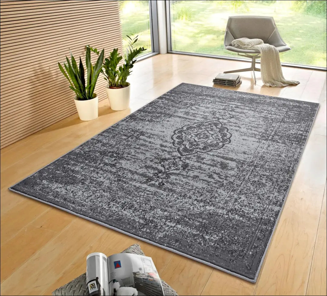 Kilimas RU1394 - €145 Save 50% 100-200, __label:Pristatymas 1-2 d.d., color-pilka, Dydis-200-x-290-cm, Dydis-200x290cm