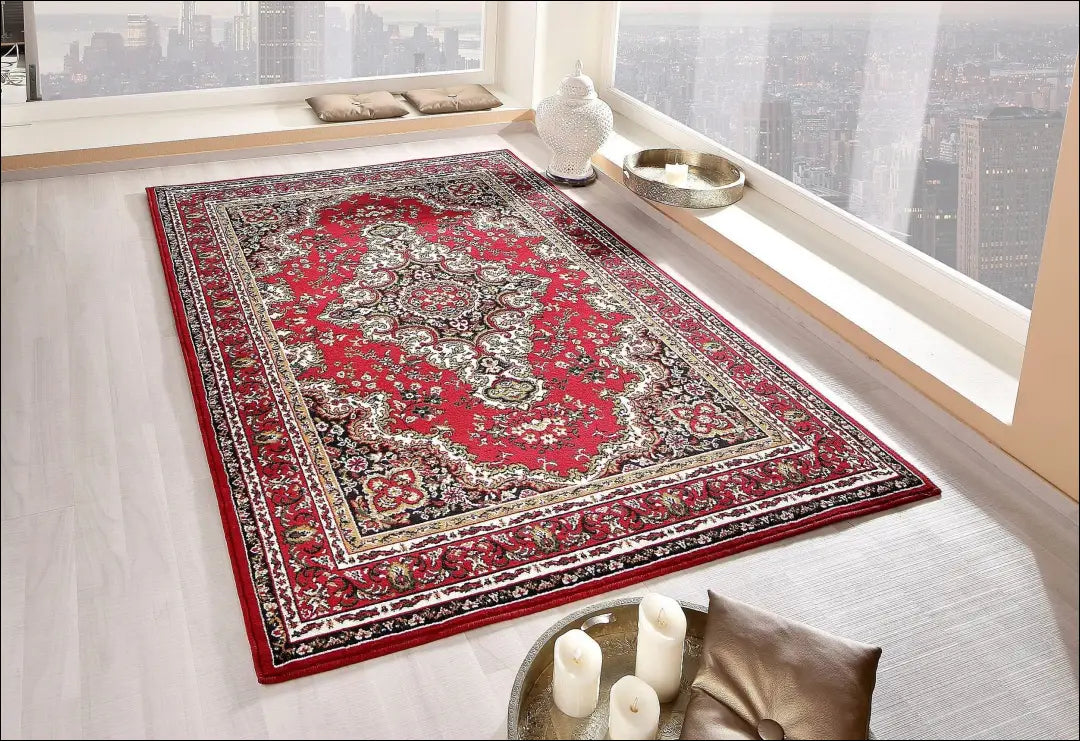 Kilimas RU1427 - €183 Save 50% 100-200, __label:Pristatymas 1-2 d.d., color-raudona, kilimai, material-polipropilenas