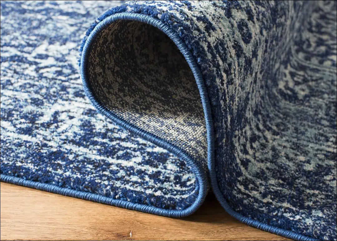 Kilimas RU1440 - €160 Save 50% 100-200, __label:Pristatymas 1-2 d.d., color-melyna, kilimai, material-polipropilenas