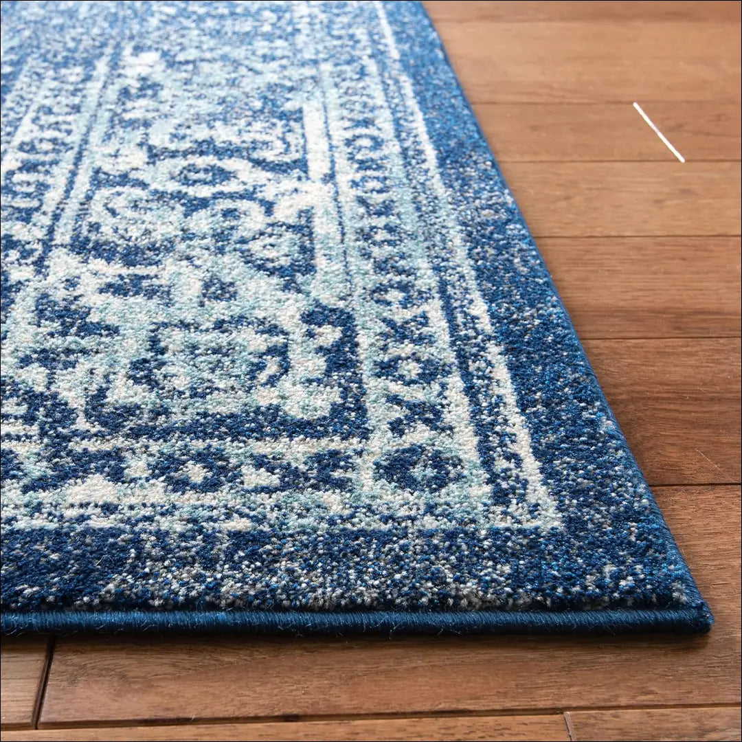 Kilimas RU1440 - €160 Save 50% 100-200, __label:Pristatymas 1-2 d.d., color-melyna, kilimai, material-polipropilenas