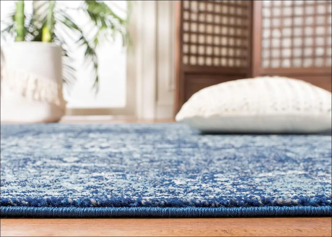 Kilimas RU1440 - €160 Save 50% 100-200, __label:Pristatymas 1-2 d.d., color-melyna, kilimai, material-polipropilenas