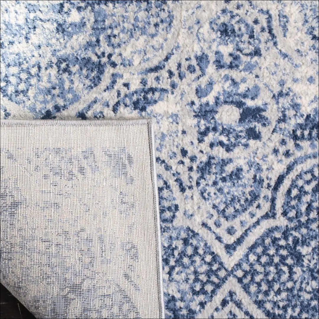 Kilimas RU1442 - €124 Save 50% 100-200, __label:Pristatymas 1-2 d.d., color-kremas, color-melyna, Dydis-160-x-230-cm