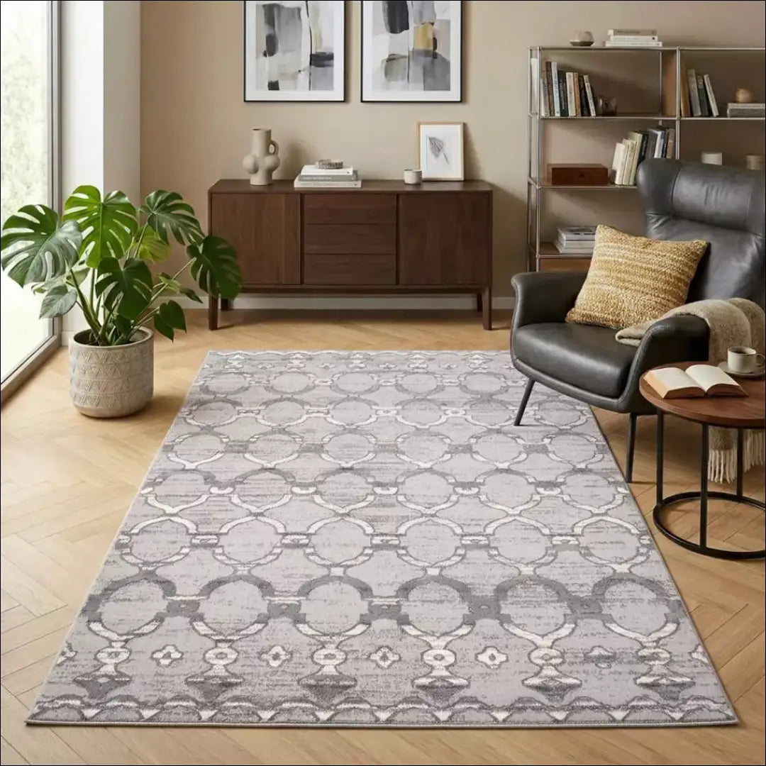 Kilimas RU1523 - €94 Save 50% 50-100, __label:Pristatymas 1-2 d.d., color-pilka, Dydis-160-x-230-cm, Dydis-160x230cm