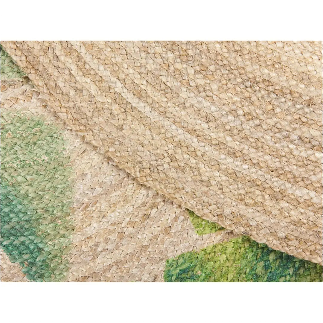 Kilimas RU1526 - €78 Save 50% 50-100, __label:Pristatymas 1-2 d.d., apvalus, color-zalia, kilimai 140 cm skersmuo