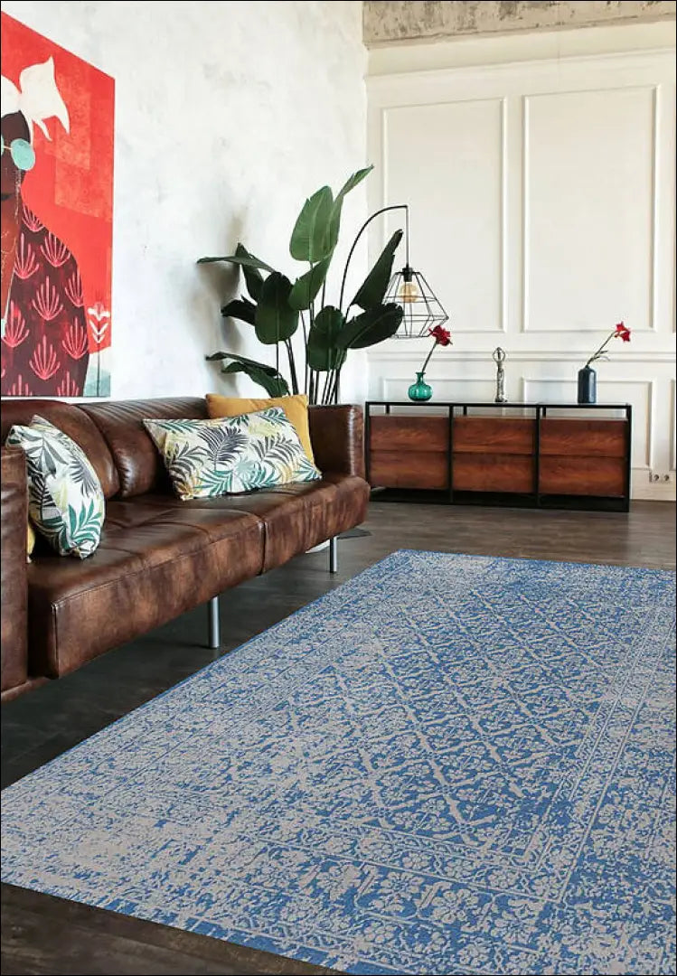 Kilimas RU1682 - €126 Save 50% 100-200, __label:Pristatymas 1-2 d.d., color-melyna, Dydis-200-x-290-cm, Dydis-200x290cm