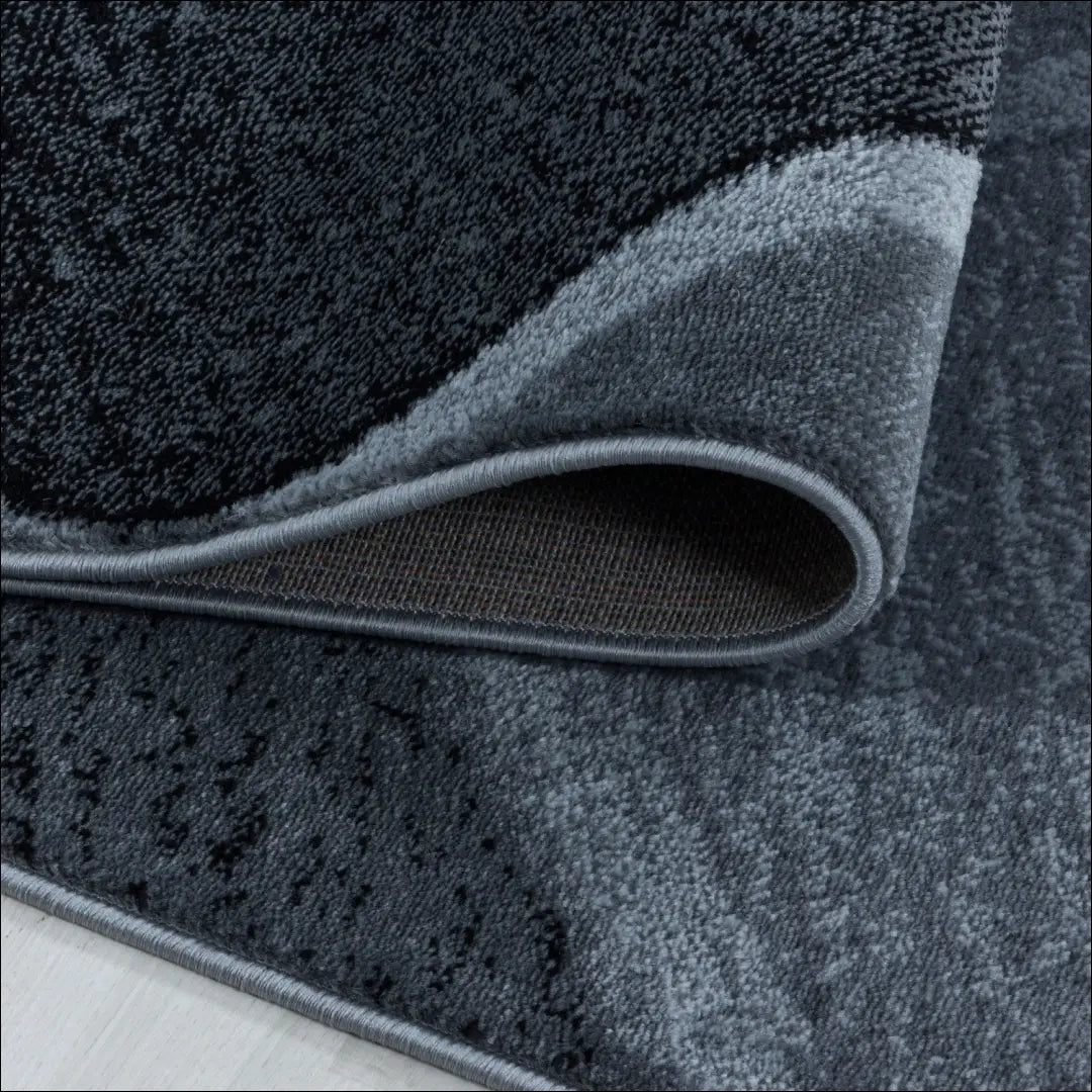 Kilimas RU2036 - €86 Save 30% 50-100, __label:Pristatymas 1-2 d.d., color-juoda, color-pilka, Dydis-140-x-200-cm 140 cm