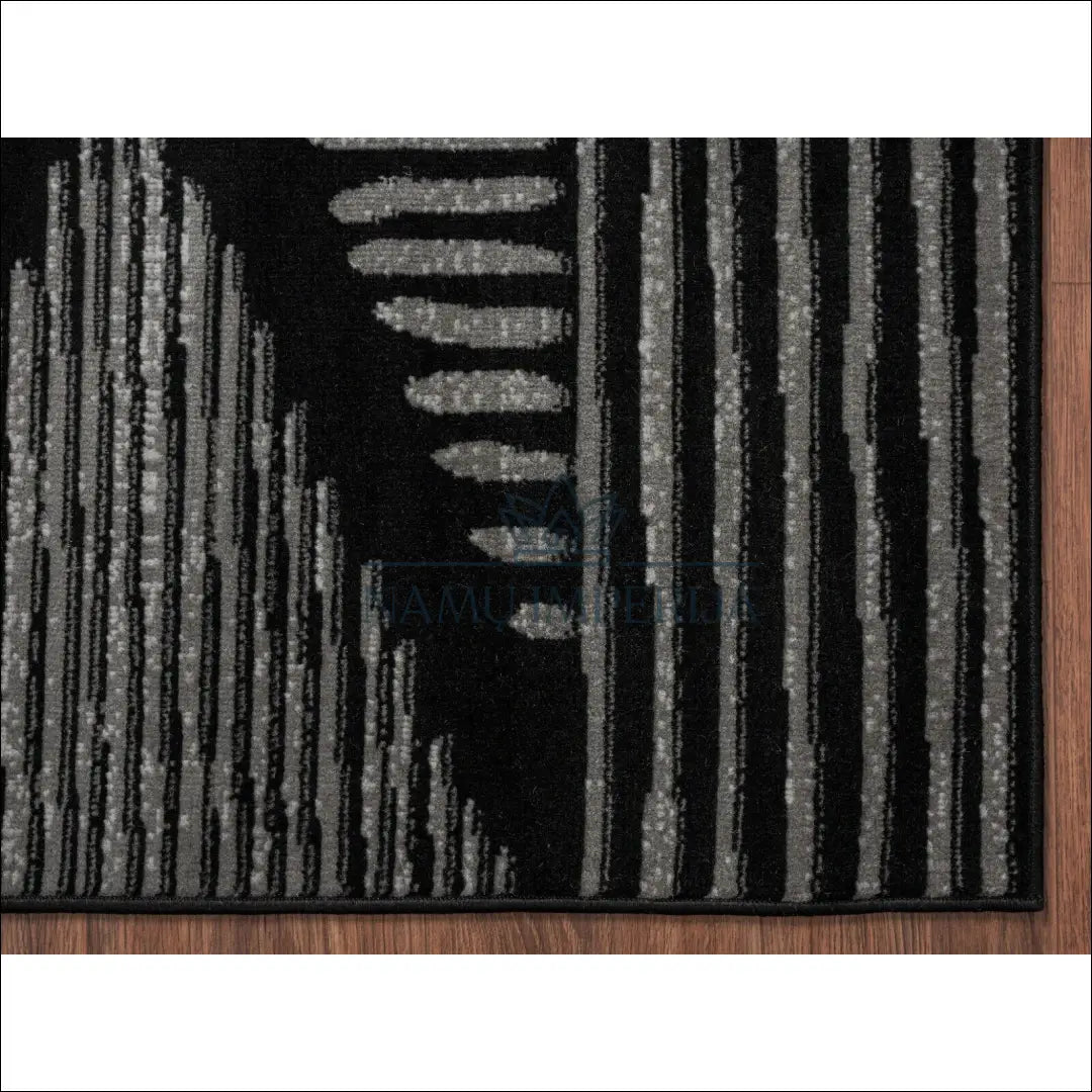 Kilimas RU248 - €68 Save 55% 50-100, __label:Pristatymas 1-2 d.d., color-juoda, color-pilka, kilimai Kilimai | Namų