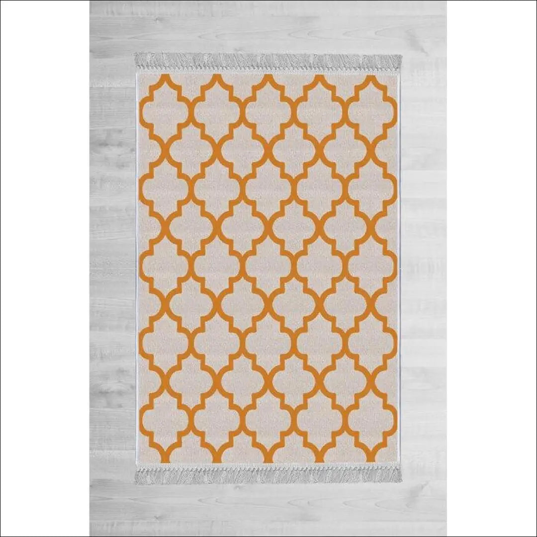 Kilimas RU408 - €54 Save 55% 50-100, __label:Pristatymas 1-2 d.d., color-oranzine, color-pilka, kilimai Kilimai | Namų