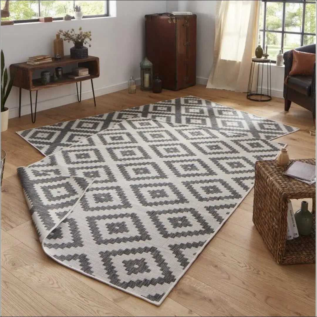 Kilimas RU441 - €63 Save 55% 50-100, __label:Pristatymas 1-2 d.d., color-kremas, color-pilka, kilimai Kilimai | Namų