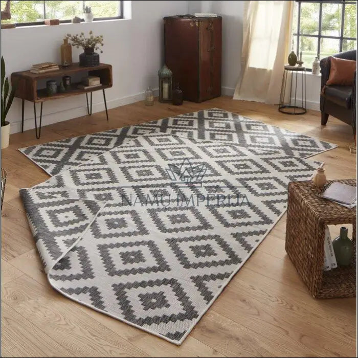 Kilimas RU441 - €63 Save 55% 50-100, __label:Pristatymas 1-2 d.d., color-kremas, color-pilka, kilimai Kilimai | Namų