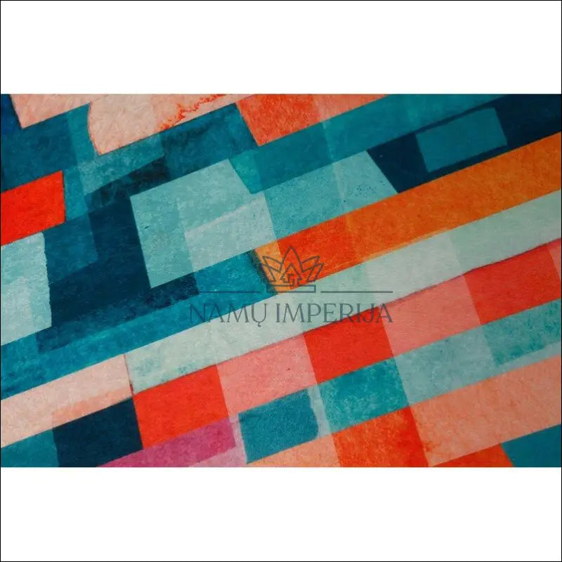 Kilimas RU472 - €45 Save 60% __label:Pristatymas 1-2 d.d., color-melyna, color-oranzine, kilimai,