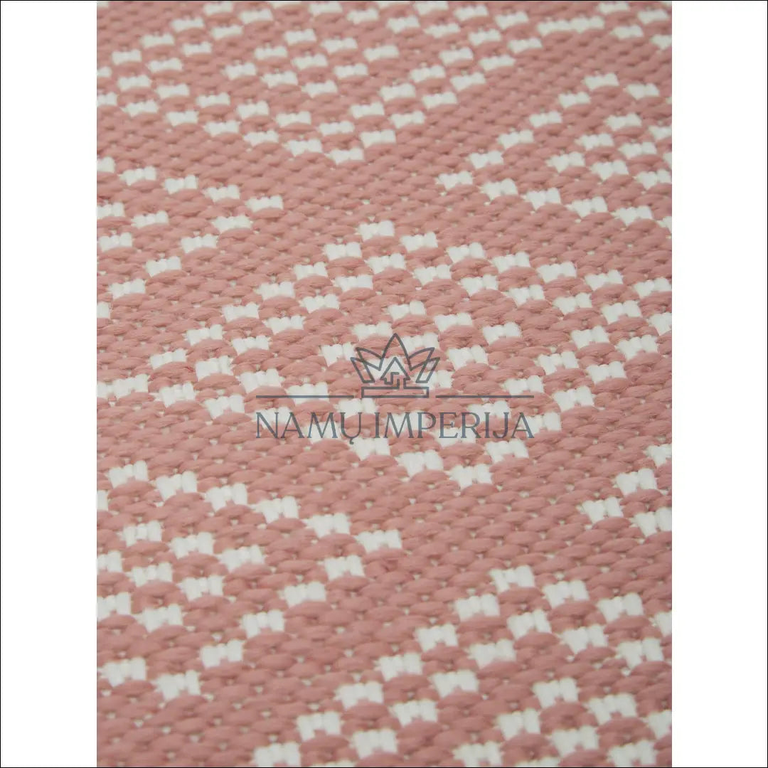 Kilimas RU537 - €49 Save 55% 25-50, __label:Pristatymas 1-2 d.d., apvalus, color-kremas, color-rozine €25 to €50 | Namų