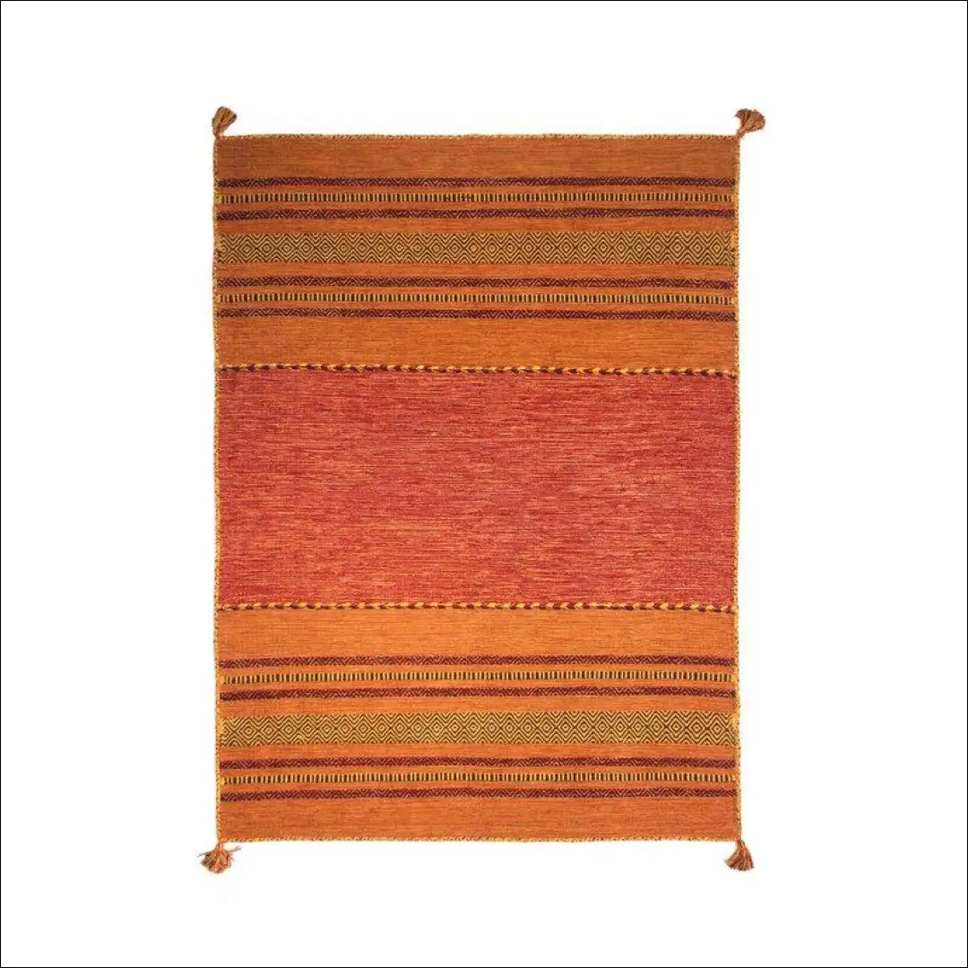 Kilimas RU577 - €136 Save 55% 100-200, __label:Pristatymas 1-2 d.d., color-oranzine, kilimai, material-medvilne Kilimai