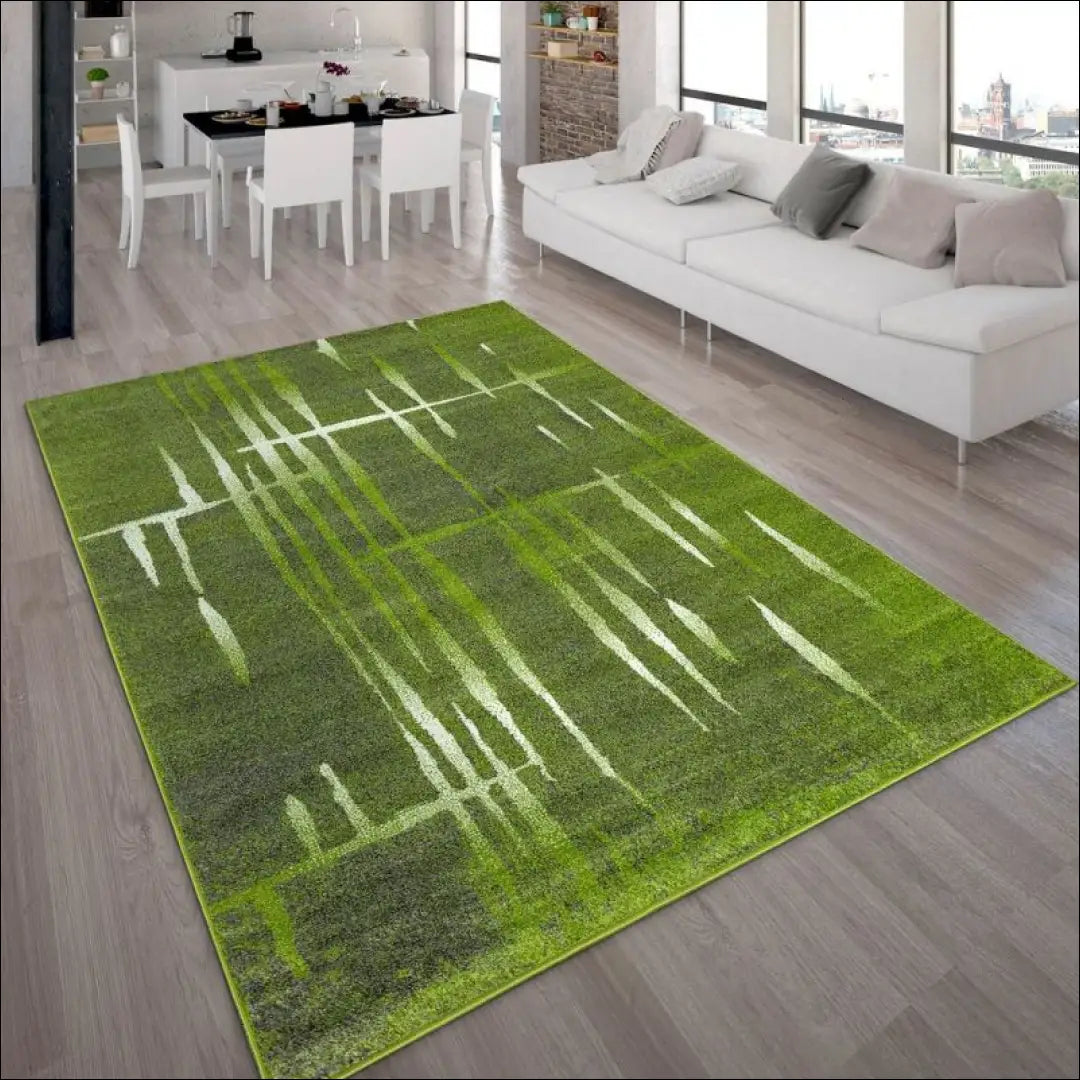 Kilimas RU710 - €92 Save 30% 50-100, __label:Pristatymas 1-2 d.d., color-zalia, kilimai, material-polipropilenas