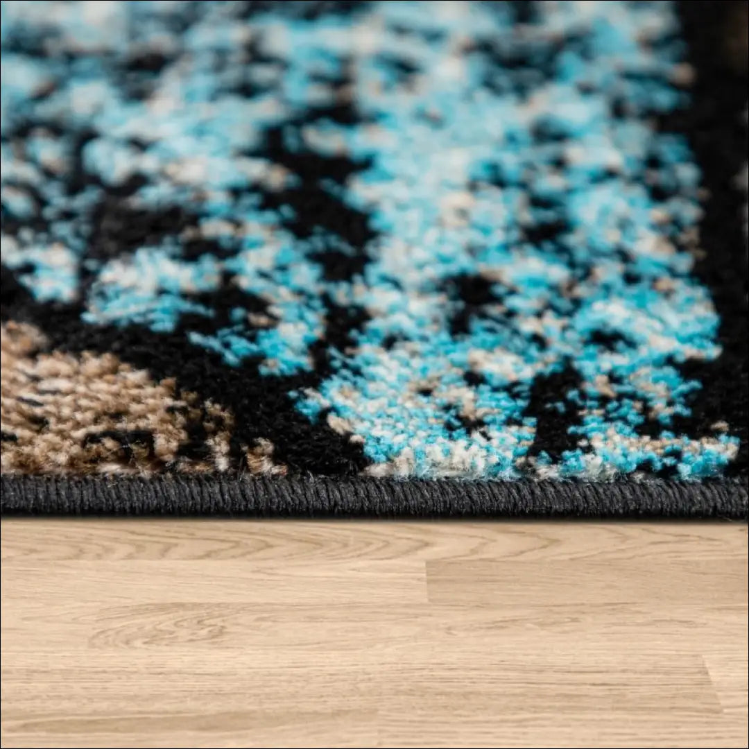 Kilimas RU727 - €62 Save 15% 50-100, __label:Pristatymas 1-2 d.d., color-melyna, color-ruda, kilimai Kilimai | Namų