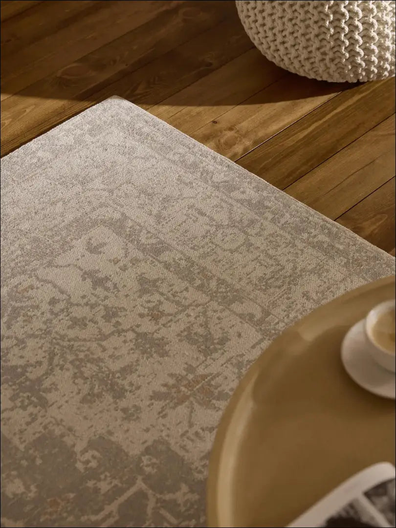 Kilimas RU859 - €94 Save 50% 50-100, __label:Pristatymas 1-2 d.d., color-kremas, color-pilka, kilimai 120 cm x 180