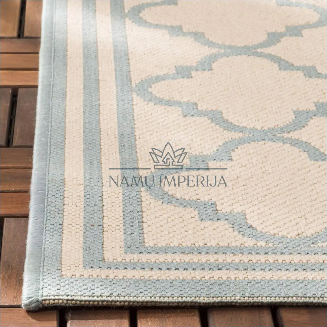 Kilimas RU897 - €48 Save 50% 25-50, __label:Pristatymas 1-2 d.d., color-kremas, color-turkis, kilimai 60 cm x 245