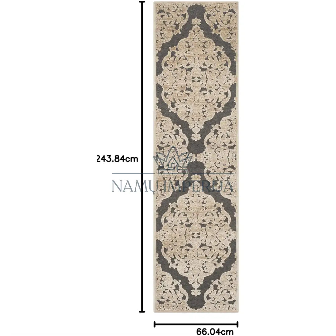 Kilimas RU908 - €63 Save 50% 50-100, __label:Pristatymas 1-2 d.d., color-pilka, color-smelio, kilimai 60 cm x 245