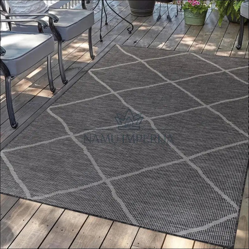 Kilimas RU910 - €19 Save 50% __label:Pristatymas 1-2 d.d., color-pilka, kilimai, lauko, material-polipropilenas 60 cm x