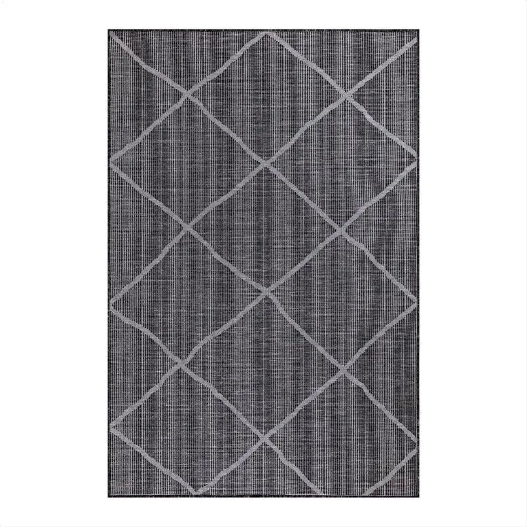 Kilimas RU910 - €19 Save 50% __label:Pristatymas 1-2 d.d., color-pilka, kilimai, lauko, material-polipropilenas 60 cm x