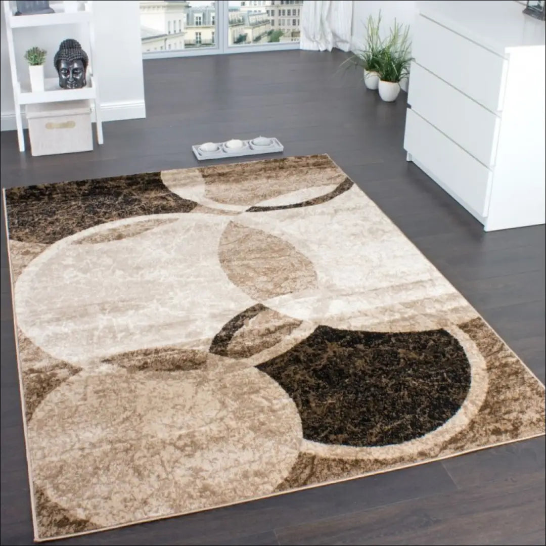 Kilimas RU918 - €52 Save 30% 50-100, __label:Pristatymas 1-2 d.d., color-ruda, kilimai, material-polipropilenas 80 cm x
