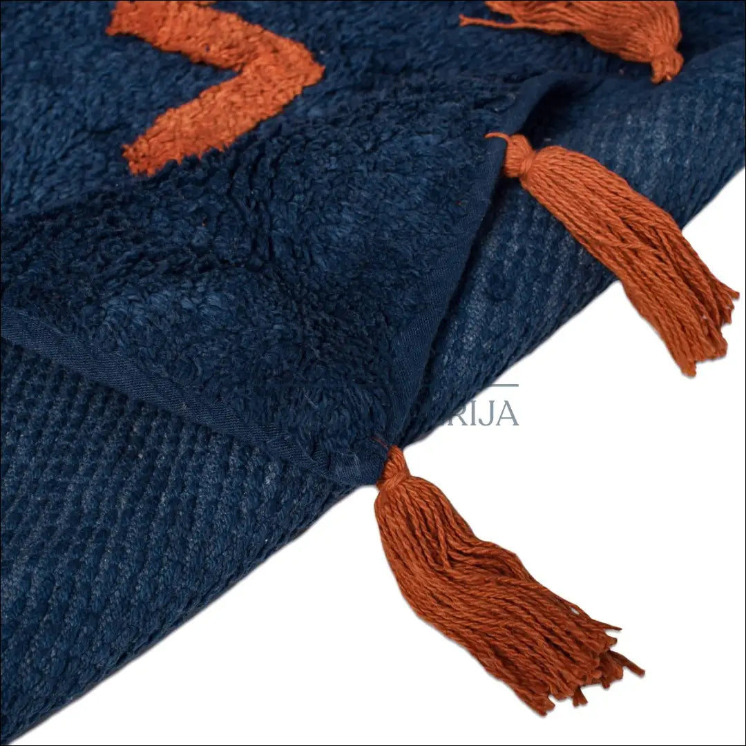 Kilimas RU921 - €49 Save 50% 25-50, __label:Pristatymas 1-2 d.d., color-melyna, color-oranzine, kilimai 120 cm x 170