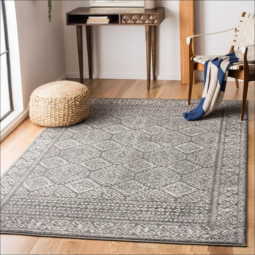 Kilimas RU955 - €44 Save 50% 25-50, __label:Pristatymas 1-2 d.d., color-pilka, kilimai, material-polipropilenas 120 cm