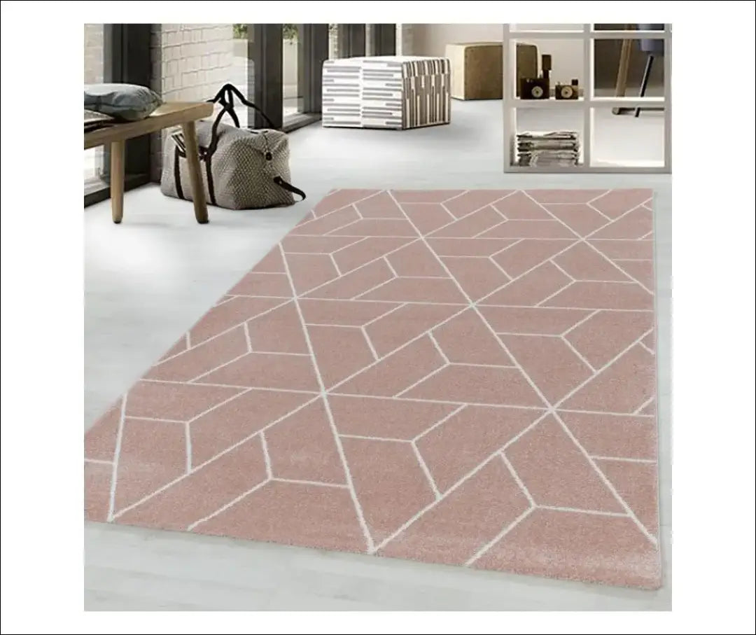 Kilimas RU956 - €35 Save 50% 25-50, __label:Pristatymas 1-2 d.d., color-rozine, kilimai, material-polipropilenas 120 cm