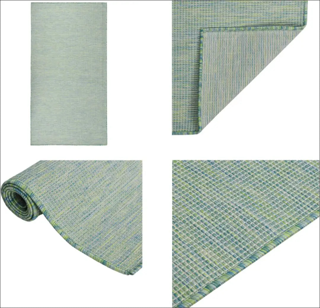 Kilimas RU976 - €38 Save 50% 25-50, __label:Pristatymas 1-2 d.d., color-turkis, color-zalia, kilimai 120 cm x 160