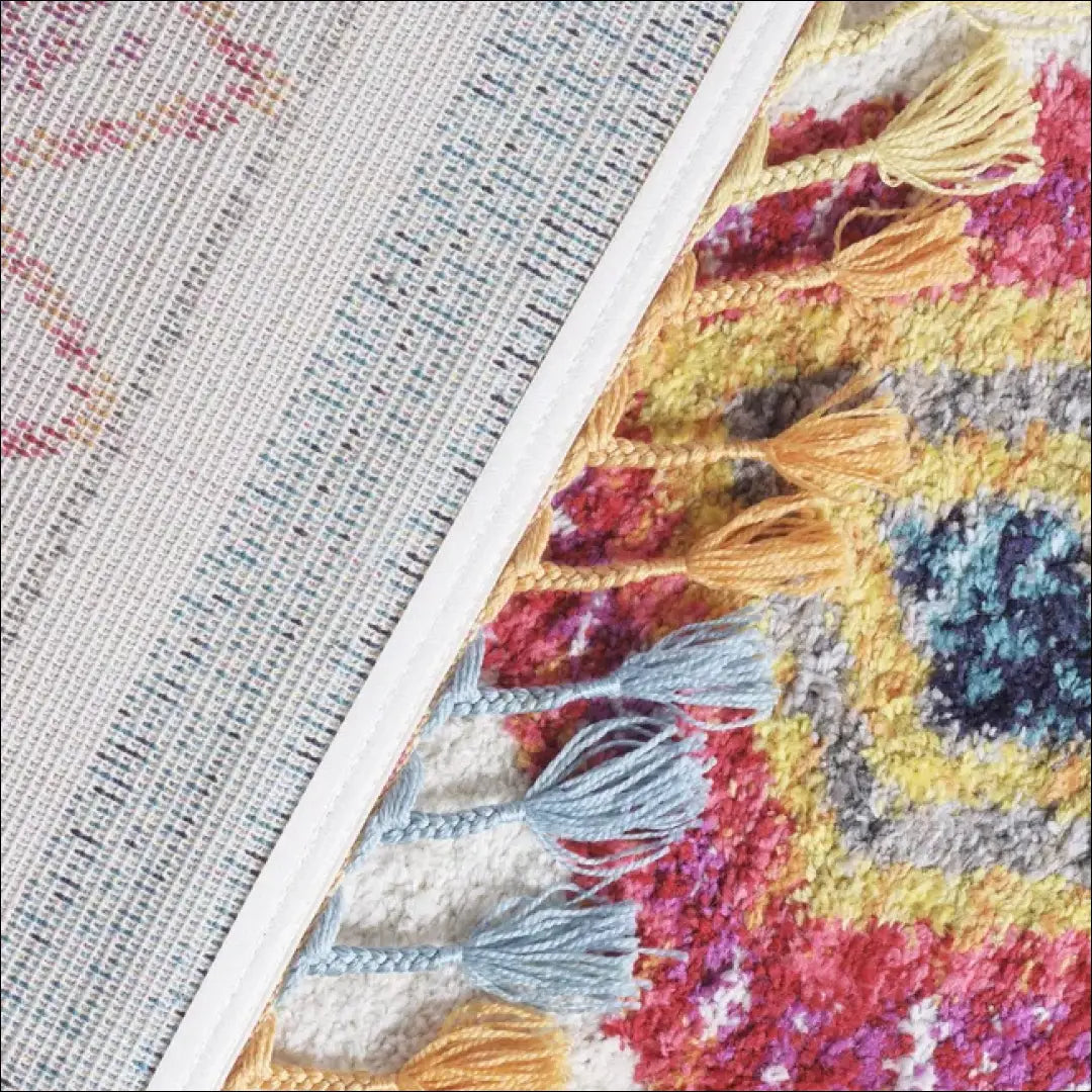 Kilimas RU983 - €34 Save 50% 25-50, __label:Pristatymas 1-2 d.d., color-kremas, color-marga, color-margas 80 cm x 150