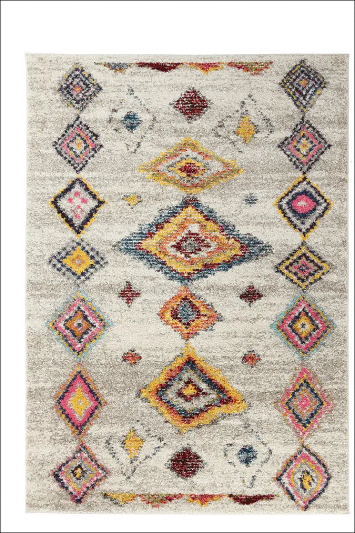 Kilimėlis RU1628 - €24 Save 50% __label:Pristatymas 1-2 d.d., color-kremas, color-marga, color-margas, Dydis-70x140cm