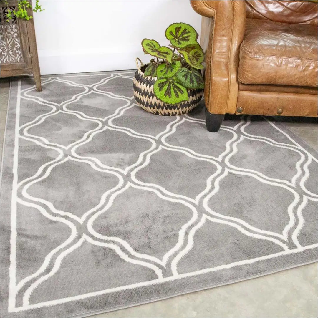 KIlimėlis RU1653 - €26 Save 50% 25-50, __label:Pristatymas 1-2 d.d., color-pilka, Dydis-60-x-110-cm, kilimai 60 cm x