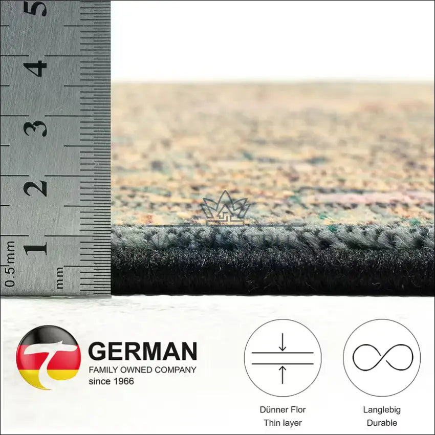 Kilimėlis RU911 - €21 Save 50% __label:Pristatymas 1-2 d.d., color-marga, color-margas, color-zalia, kilimai 40 cm x 60
